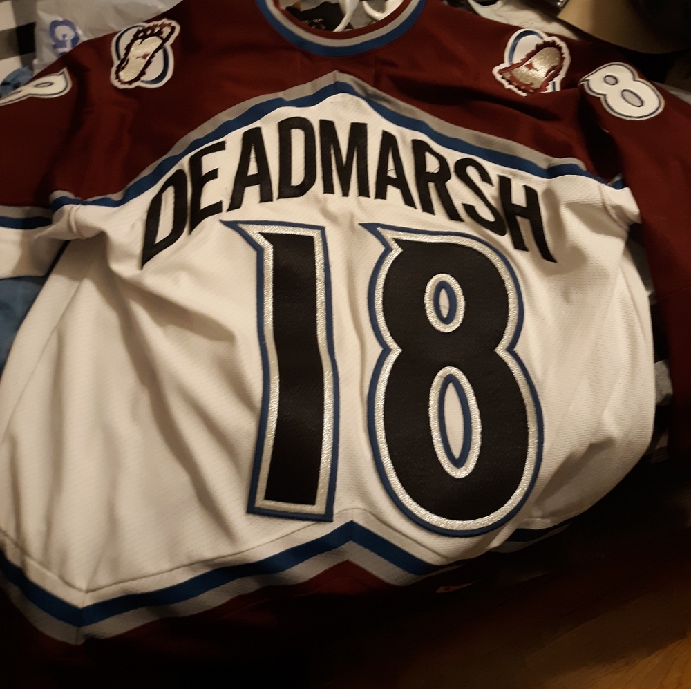 Ccm avalanche legend Adam Deadmarsh Jersey
